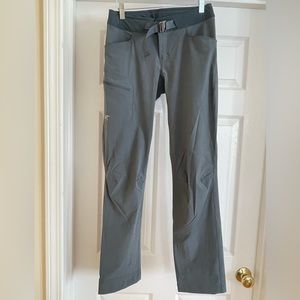 Arc’teryx hiking active outdoor pant, Women’s 2, gray, like new!
